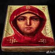 Подарочная икона деревянная "Святая Параскева Пятница" — фотография 3