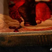 Икона Спасителя "Господь-Вседержитель на троне" — красивый подарок — фотография 6
