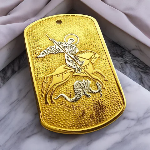 Брелок для мужчины «Георгий Победоносец» — необычный подарок