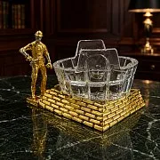 Икорница "Строитель". Златоуст — красивый подарок — фотография 1