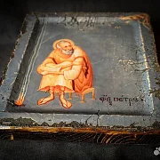 Подарочная икона деревянная "Св. Апостол Петр" — фотография 3