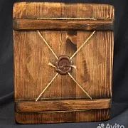 Икона деревянная "Ангел Хранитель" — оригинальный подарок — фотография 7