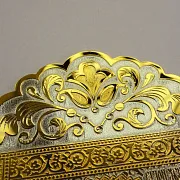 Икона Сергия Радонежского настольная. Златоуст — оригинальный подарок — фотография 6