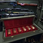 На память: Водочный набор "Боезапас" № 3. Златоуст — фотография 1