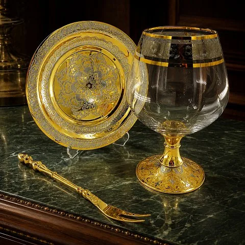 Набор "Коньячный" №3 Златоуст. — оригинальный подарок