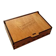 Флешка «Телец» из дерева — необычный подарок — фотография 3