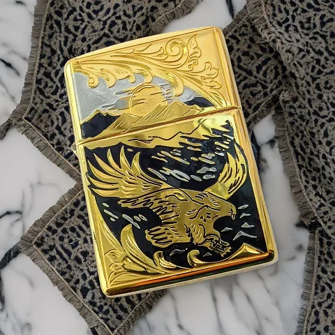 Оригинальная зажигалка Zippo "Сокол" в подарок
