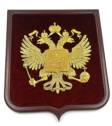Подарочное панно «Герб России» с геральдической рамкой
