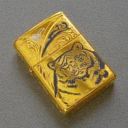 Подарочная оригинальная зажигалка Zippo "Тигр" № 7 — фотография 5
