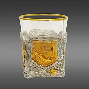 Бокал для виски "Лучшему рыбаку" — оригинальный подарок — фотография 2