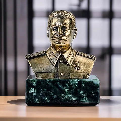 Ручная работа: Бронзовый бюст «И.В. Сталин»