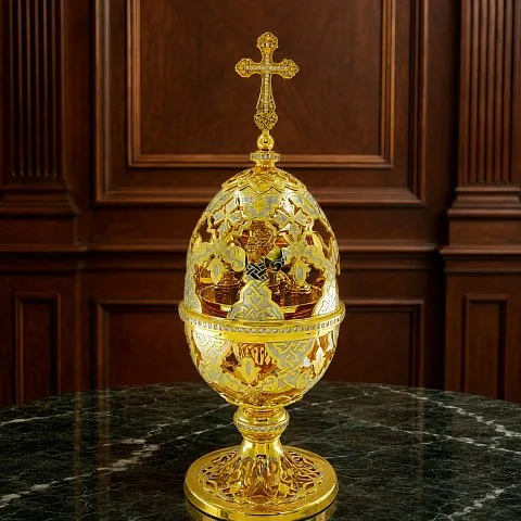 Подарочный сувенир "Пасхальное яйцо" Златоуст.