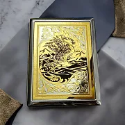 Портсигар "Орел" / на 9 сигарет. Златоуст — оригинальный подарок — фотография 1