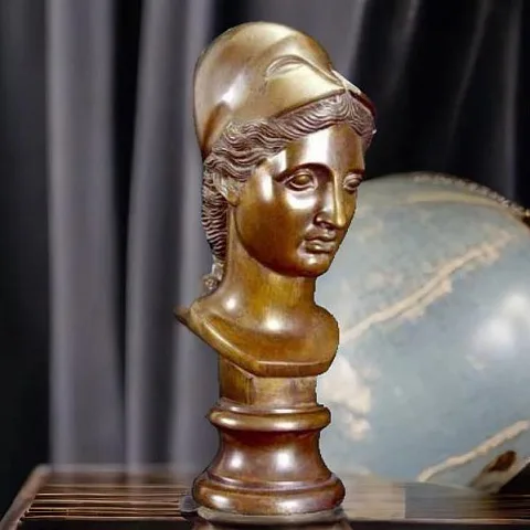 Бюст «Афина» из бронзы — оригинальный подарок