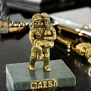 На память: Бронзовая статуэтка «Знак зодиака Дева» — фотография 1