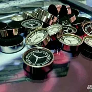 Комплект стальных фишек для нард «Mercedes» — необычный подарок — фотография 5