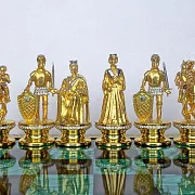 Шахматы «Малахит» — красивый подарок — фотография 8