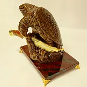 Подарочный нож «Сокол» златоустовской работы — фотография 2