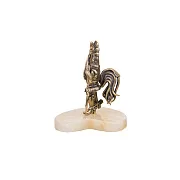 Ручная работа: Статуэтка «Петушок» на ониксе — фотография 3