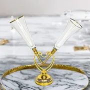 Винный набор "Сердце". Златоуст — необычный подарок — фотография 1