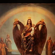 Икона Божией матери "Самодержавная" — оригинальный подарок — фотография 2