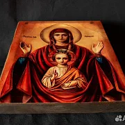 Икона. Богоматерь "Знамение" — красивый подарок — фотография 5