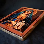 Икона Святой мученицы Людмилы — красивый подарок — фотография 5