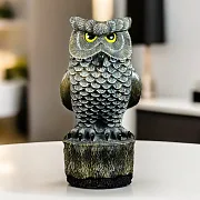 В подарок: Скульптура «Филин» из кальцита, 130×140×255 мм — фотография 1